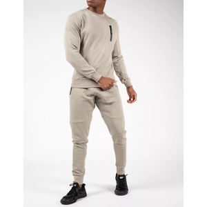 Sweat-shirt à col rond surdimensionné pour homme, 100% coton, molleton lourd, coupe régulière, épaules tombantes, streetwear d'hiver, décontracté - Product Image 5