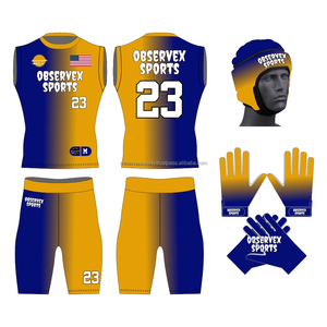 Customized Breathable Anti-Bacterial Quick Dry 7v7 Flag Football Uniforms for <b>Men</b>-Wholesale - Product Image 1