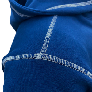Conjunto Deportivo Personalizado para Hombre, Sudadera con Capucha Lisa con Costuras en Contraste, Logotipo Bordado, Chándal Informal para Correr - Product Image 4