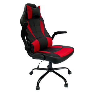 เก้าอี้เกมมิ่ง RC66 สีแดง-ดำ พร้อมแขนพับได้-SFGC013 (หนัง PU) - Product Image 1