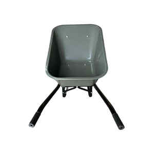 Vente en gros bon marché WB6440 <span class=keywords><strong>brouette</strong></span> industrielle en métal avec capacité de charge de 160kg capacité de sable 6CBF et d'eau de <span class=keywords><strong>120L</strong></span> - Product Image 4