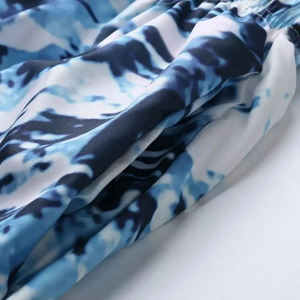 Short de basket-ball décontracté pour homme, mi-long en maille, motif uni, taille élastique, imprimé étoile personnalisé - Product Image 6