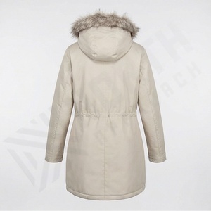 Chaqueta Parka con Capucha y Manga Larga para Mujer, Diferentes Diseños, Logotipo Personalizado, Ropa Femenina, Abrigo Elegante, Ropa Exterior Térmica y Cálida - Product Image 2