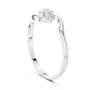 AFFILIATE 14K <b>Statement</b> <b>ring</b> with layered necklace set - Product Image 3