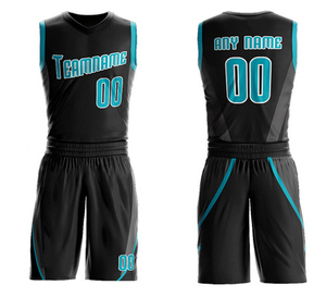 Conjunto de camiseta de baloncesto sublimada para hombre, sin mangas, de malla, con estampado geométrico, ropa deportiva transpirable para adultos - Product Image 3