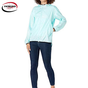 Venta caliente logotipo personalizado de las mujeres XL poliéster deporte al aire libre chaqueta cortavientos impermeable montaña al por mayor suministro de algodón relleno - Product Image 5