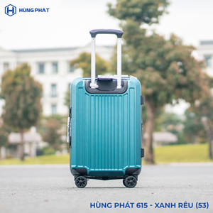 Usine de ventes directes 615 ABS Pc valise ensemble de bagages unisexe Style sacs de voyage bagages chariot en aluminium Hung Phat fabricant - Product Image 3
