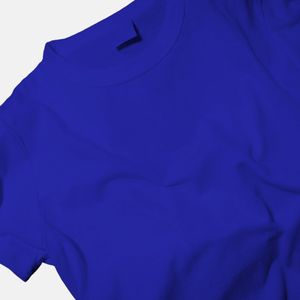 Venta al por mayor de alta calidad 100% algodón camiseta unisex logotipo personalizado de impresión de talla grande sólido 220 gramos opción barata para hombres y mujeres - Product Image 2