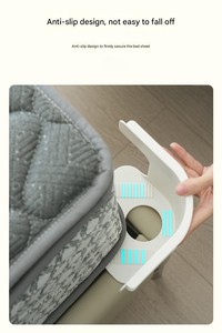 Attache de drap de lit CP01 antidérapante, clip <span class=keywords><strong>invisible</strong></span> sans déplacement avec boucle de <span class=keywords><strong>fixation</strong></span> à quatre coins, vente en gros - Product Image 5