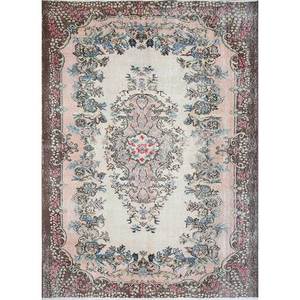 พรมขนสัตว์สีน้ำตาลเบจวินเทจถักมือ รุ่น Pae-1686 ลายคลาสสิคทรงสี่เหลี่ยมผืนผ้า สำหรับตกแต่งบ้าน ห้องโถง ห้องนั่งเล่น พรมปูพื้นใหม่ - Product Image 1