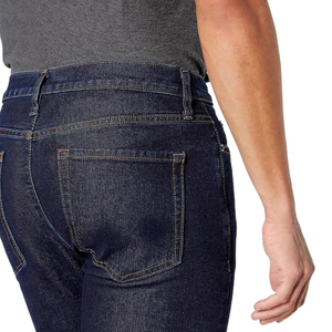 กางเกงขายาวผ้ายีนส์ทรงตรงเข้ารูปสีดำสำหรับกิจกรรมกลางแจ้งกางเกงบานสำหรับผู้ชาย - Product Image 3