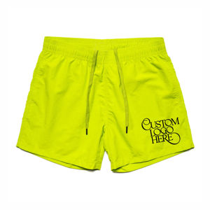 2025 High Street Men's Summer Beach <b>Shorts</b> Casual Surf Board Swimwear Solid Pattern <b>Jogger</b> <b>Shorts</b> 100% Cotton Wholesale <b>Short</b> - Product Image 4