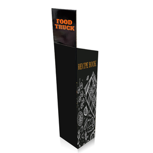 Custom Paper <strong>Pallet</strong> Rack Cardboard Store Snacks Chocolate Candy Food Floor <strong>Display</strong> Stand - Product Image 4