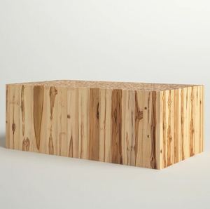 Mesa de centro de madera de diseño Simple para utensilios de cocina, oficina, hogar, restaurante, sala de estar, decoración de jardín, hecho en la india, 2023 - Product Image 4