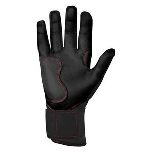 Gants de frappe de baseball en cuir véritable personnalisés, design original, respirants pour adultes, pour baseball et softball - Product Image 2