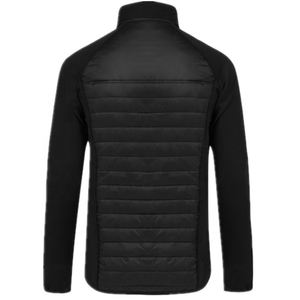 Veste matelassée à capuche pour homme haute performance, imperméable, respirante, tissu extensible, vêtements d'équitation, prix de gros - Product Image 2