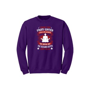 Sweat-shirt en coton mélangé Bouddha Thèmes Imprimer 12 options de couleur Style décontracté 260-280 GSM Placement de conception personnalisable pour l'hiver - Product Image 2
