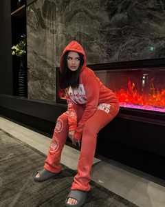 Survêtement à manches longues pour homme, taille élastique, 100% coton, léger, séchage rapide, respirant, personnalisable, de haute qualité, longueur genou - Product Image 3