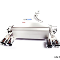 Penjualan Langsung Pabrik untuk bmw Seri 3 320B48 Pipa Knalpot Kustom Stainless Steel 304 Catback Valve Exhaust Tip Muffler es