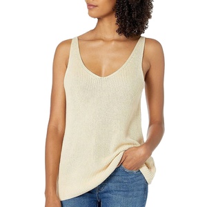 High Quality Custom Logo Lady Tank <b>Top</b> for Summer Casual Workout New Wholesale 100% Cotton Polyester Women's Gym Clothing 2026 - Product Image 4