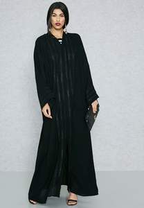 Tendance moderne modeste Abaya robe de bal sur mesure de haute qualité en gros fabricant pakistanais nouveaux motifs naturels en relief - Product Image 4