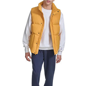 Chaleco Acolchado de Lana, Ecológico, Impermeable, Cortavientos, Lavado con Técnica de Tejido Sólido, Transpirable, Estilo Vintage - Product Image 2