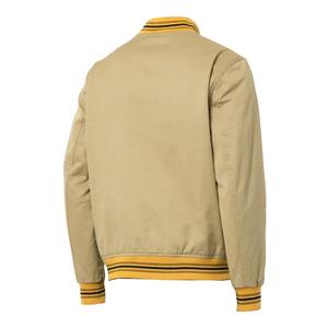 Chaquetas de bombardero de béisbol de diseño personalizado para hombre, chaqueta universitaria de lona de alta calidad con estilo de botón disponible en todos los tamaños - Product Image 5