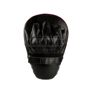 Manoplas de perforación curvas con punto de destino para boxeo Muay Thai MMA Kickboxing entrenamientos almohadillas de enfoque ajustables con relleno grueso - Product Image 4