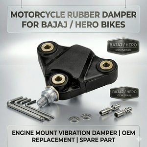 Amortiguador de Goma para Motocicletas Bajaj / Hero |   Amortiguador de Vibraciones para Soporte de Motor, Repuesto OEM - Product Image 3
