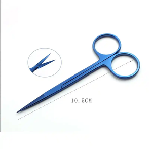 กรรไกรผ่าตัดตาแบบแมนนวลทำจากไทเทเนียมของเยอรมันเครื่องมือพื้นฐานของเครื่องมือผ่าตัด - Product Image 4