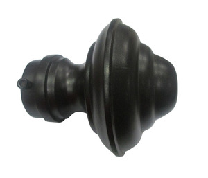 Embouts de tringle à rideau en métal robuste 20 mm, design moderne, fournisseur en gros - Product Image 6
