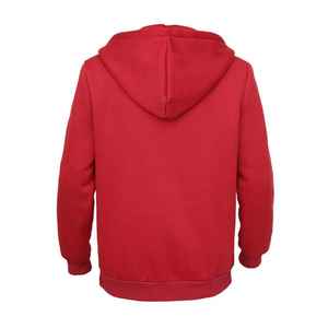 Alta calidad Full Zip-up French Terry Hoodie Custom Boxy Design Heavyweight Recortada Sudadera con capucha de gran tamaño para el invierno - Product Image 2