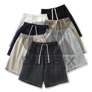 Pantalones Cortos Deportivos de Cintura Alta para Hombre, con Logotipo Personalizado, Transpirables, Ropa Deportiva de Verano, Cintura Elástica, 100% Algodón, Ropa Casual al por Mayor - Product Image 3