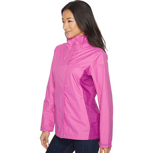 Dernier style Vestes coupe-vent pour femmes Conception de gros Vestes coupe-vent pour femmes quantité minimale de commande bas Logo personnalisé - Product Image 4