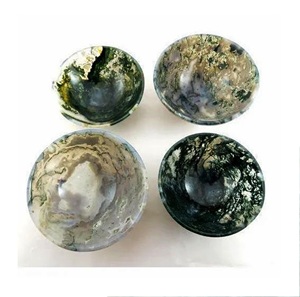 44 bandejas de plato de ágata de árbol pulido de 3 pulgadas de tamaño personalizado más vendidas hechas en India para ocasiones de fiesta - Product Image 5