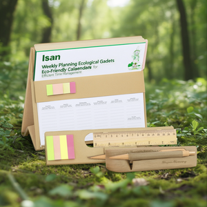 Gadget Ecologici per la Pianificazione Settimanale Isan, Calendari Eco-Friendly per una Gestione Efficiente del Tempo - Product Image 3