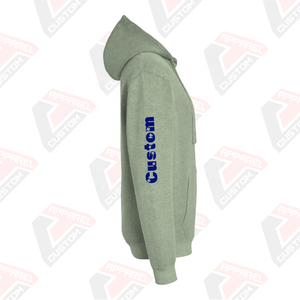 เสื้อมีฮู้ดผ้าฝ้ายพิมพ์ลายโลโก้ออกแบบได้ตามต้องการสำหรับผู้ชายเสื้อแจ็กเก็ตแบบสตรีทใช้เทคนิคในฤดูหนาว - Product Image 4