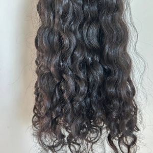 Extensiones de cabello humano rizado indio de alta calidad 24 100% paquetes de cabello humano rizado indio virgen Original con cabello alineado con cutícula - Product Image 1