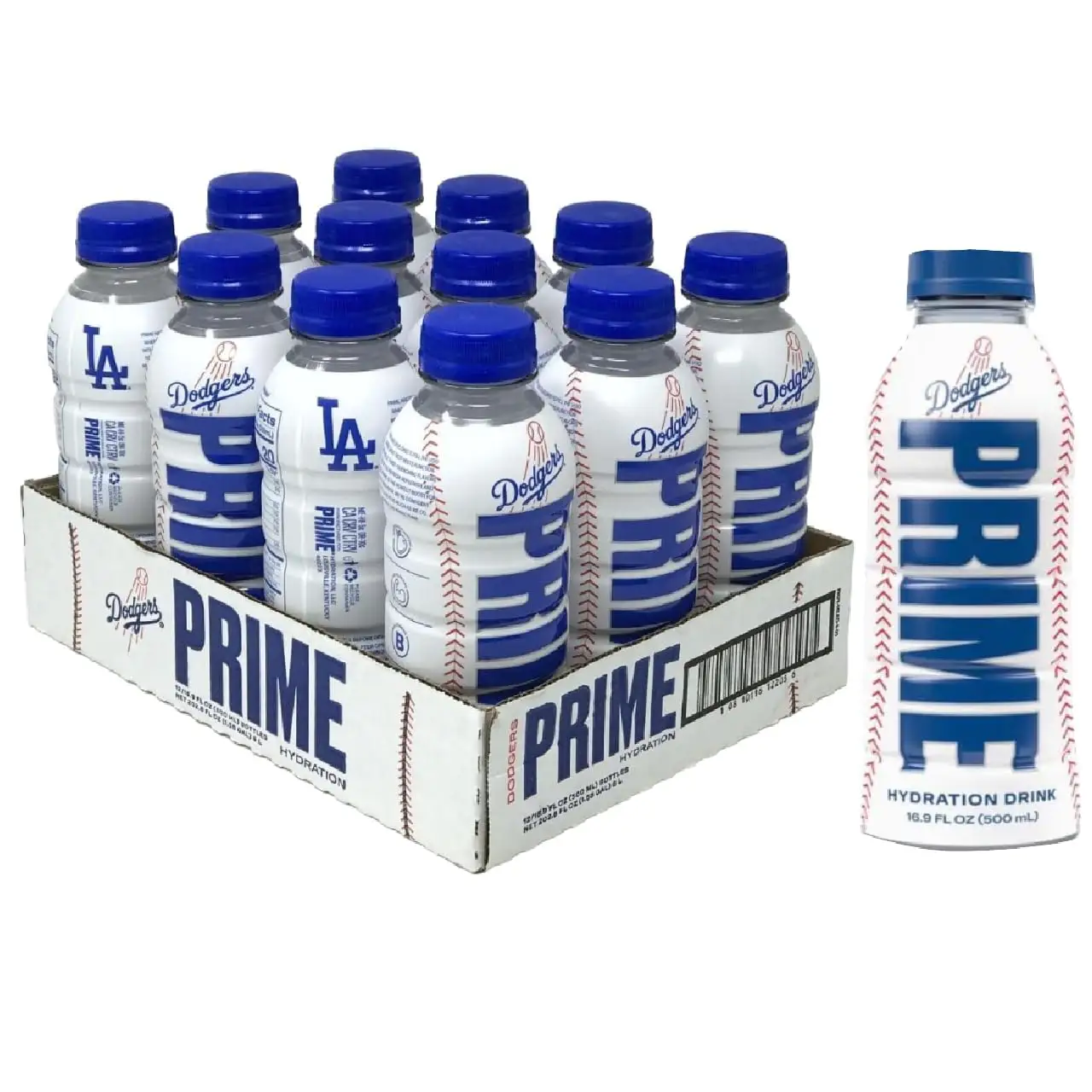 Prime Hydratatie Dodgers Limited Edition | Sportdranken | Elektrolyt Verbeterd Voor Ultieme Hydratatie