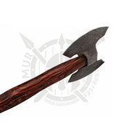 Handgefertigte Wikinger-Axt aus Kohlenstoffstahl mit Rosenholzgriff, Industriequalität, Maßanfertigung ODM/OEM, Geschmiedet, Hochwertig, 20 Zoll, 1,5 KG