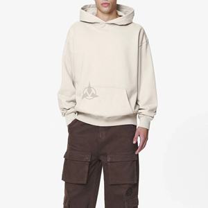 เสื้อฮู้ดแบบสวมหัวรุ่น100% 500gsm มีฮู้ดผ้าคอตตอน - Product Image 6