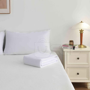 Terry Fabric Waterproof Fitted <b>Mattress</b> Protector Knitted Eco-Friendly Luxury Bed Mat for Home & Hotel Use - Product Image 3