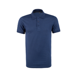 Camisetas Polo para Hombre, 95% Algodón, 5% Lycra, 180 GSM, Color Azul Marino - Product Image 1