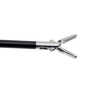 Fórceps de pico de pato Cruz dentada 5mm 45cm Fórceps de pico de pato Instrumentos quirúrgicos endoscópicos Laparoscópicos de alta calidad - Product Image 1