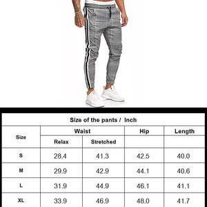 Pantalon de sport en toile décontracté à taille élastique en coton doux 100% de haute qualité en gros personnalisé en polaire 2025 pour homme - Product Image 6