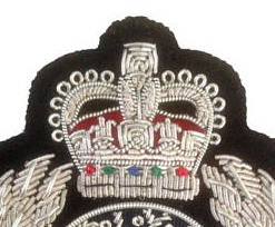 Patchs tactiques sur mesure de haute qualité insignes d'aile brodés à la main pour blazer uniforme badges de rang en tissu à coudre - Product Image 4