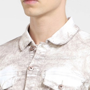 Vestes d'hiver pour hommes style urbain, coupe ajustée, dernier design, col montant, 100% coton, séchage rapide, respirantes, logo personnalisé - Product Image 4