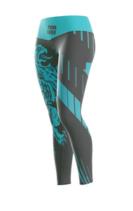 IBERIA personalizado al por mayor de alta calidad Leggy mujeres pantalones cómodos Butt Lifting Leggy con diseños de logotipos personalizados patrón sólido - Product Image 4