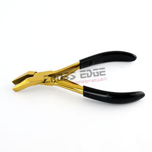 Extension de cheveux Pince à sertir incurvée Tête incurvée pour une utilisation facile Taille de 7 pouces Parfait pour l'application et le retrait des microbilles - Product Image 2