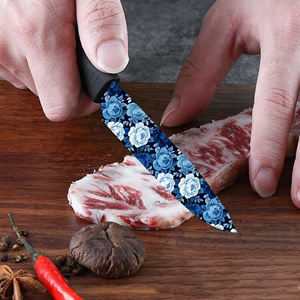 Ensemble de couteaux de chef en céramique à prix réduit avec manche en plastique, 4 pièces, qualité supérieure pour la cuisine quotidienne, lavable au lave-vaisselle, expédition en vrac - Product Image 5